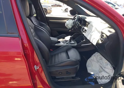 2020 Alfa Romeo Stelvio Ti Sport Awd from USA, damaged, VIN ZASPAKBN5L7C73874